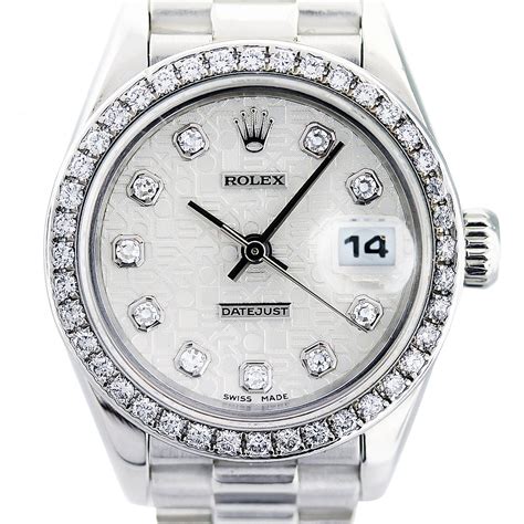 womens platinum rolex|rolex platinum price.